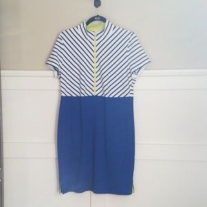 Zenergy Golf Chicos blue/white stripe pockets